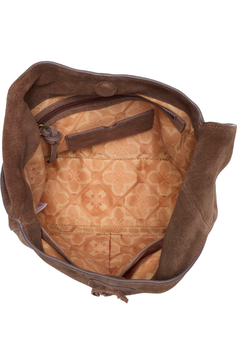 Lucky Brand Clem Small Suede Shoulder Bag, Alternate, color,