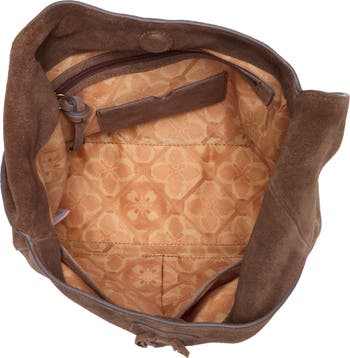 Clem Small Suede Shoulder Bag