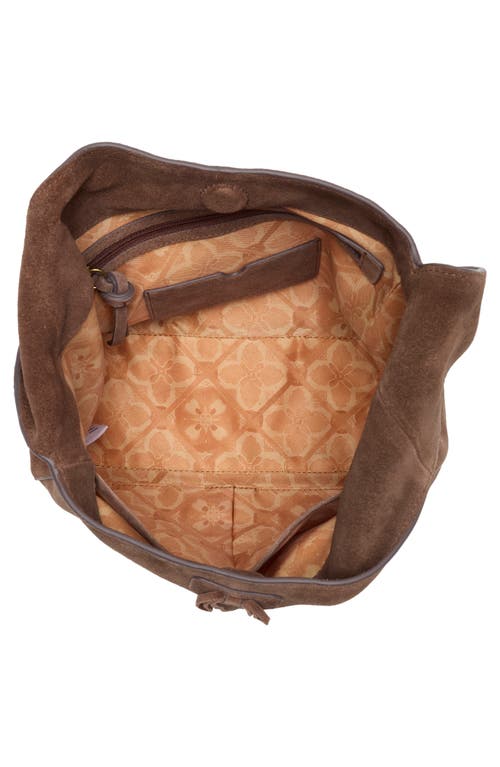 Lucky Brand Clem Small Suede Shoulder Bag