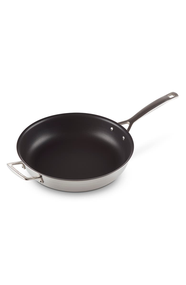 Le Creuset 12-Inch Classic Stainless Steel Nonstick Fry Pan, Main, color, Stainless Steel