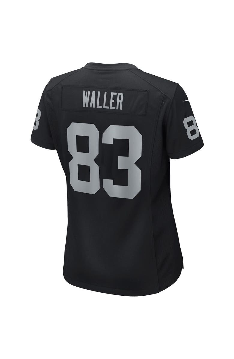 Nike Women's Nike Darren Waller Black Las Vegas Raiders Player Jersey, Alternate, color, 