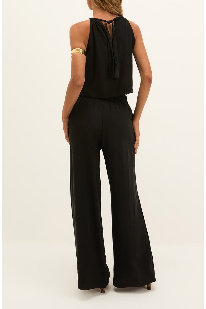 Solid Joy Cover-Up Pants, Alternate, color, BLACK