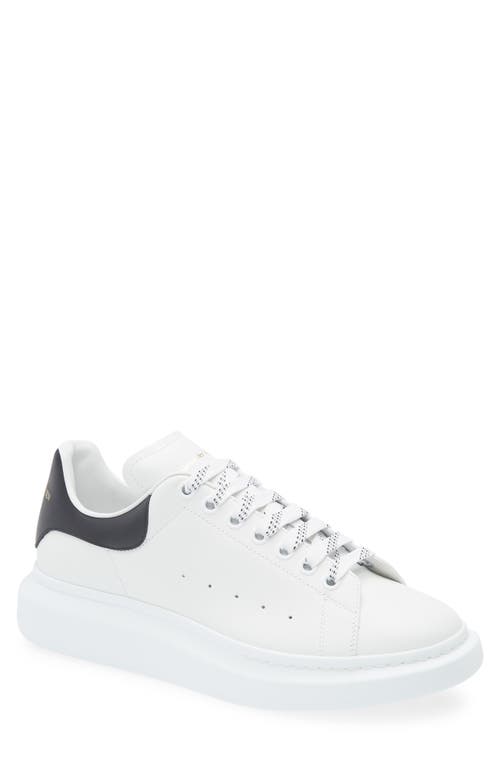 Alexander Mcqueen Oversized Leather Sneakers In White