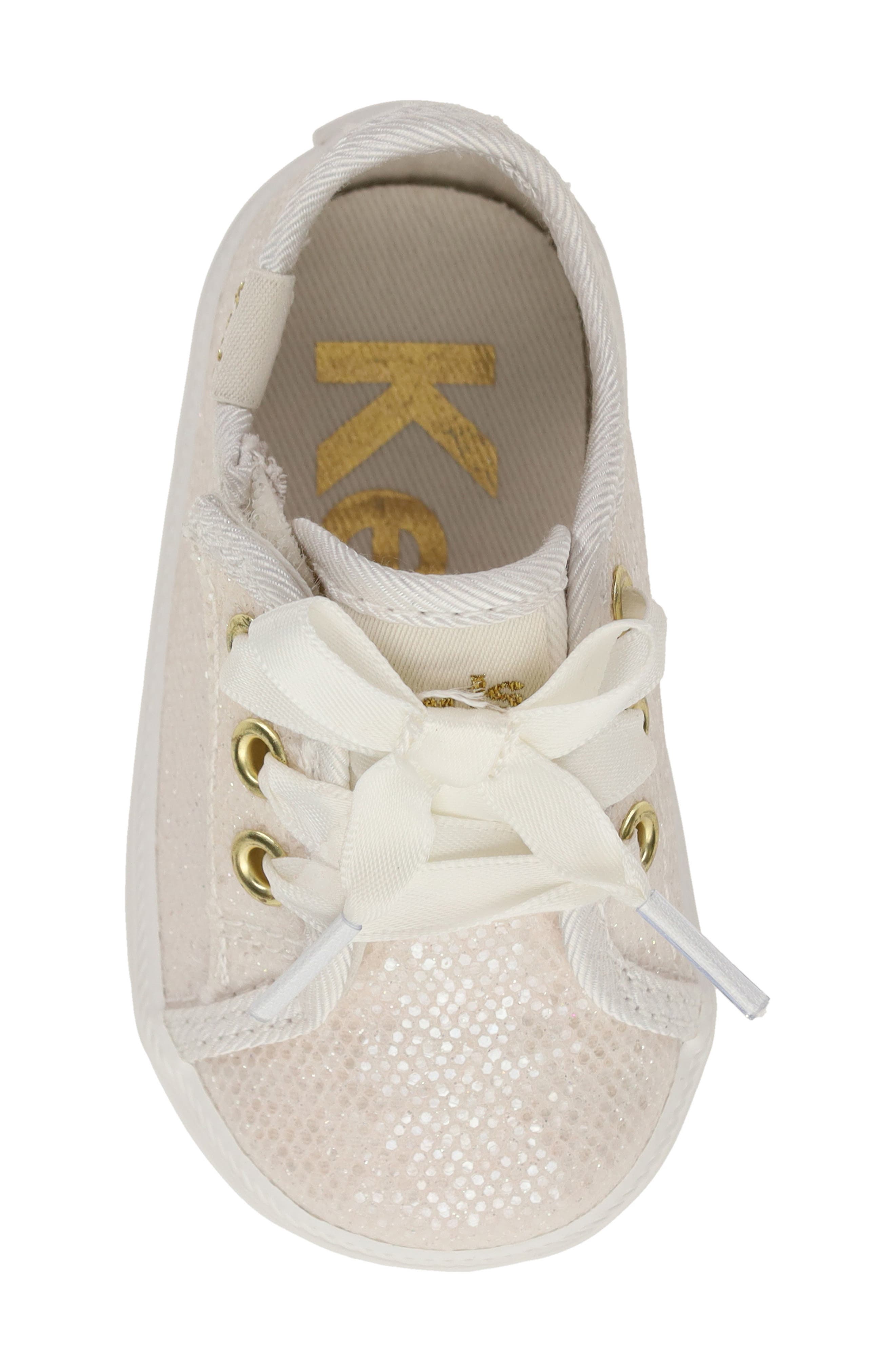 Keds<sup>®</sup> Kickstart Celebration Crib Sneaker, Alternate, color, 