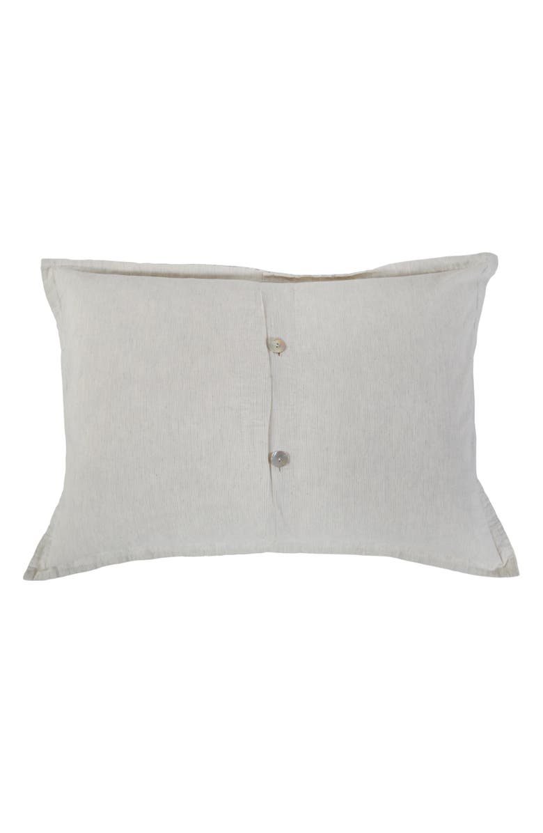 Pom Pom at Home June Pillow Sham, Alternate, color, Ocean/ Grey