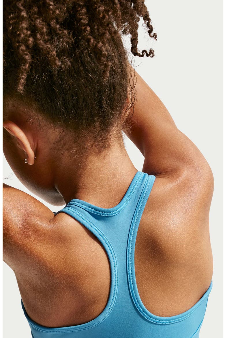 Kids' Dri-FIT Racerback Sports Bra, Alternate, color, UNIVERSITY BLUE