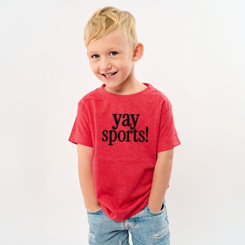 Yay Sports! Short Sleeve T-Shirt (Little Kid & Big Kid)