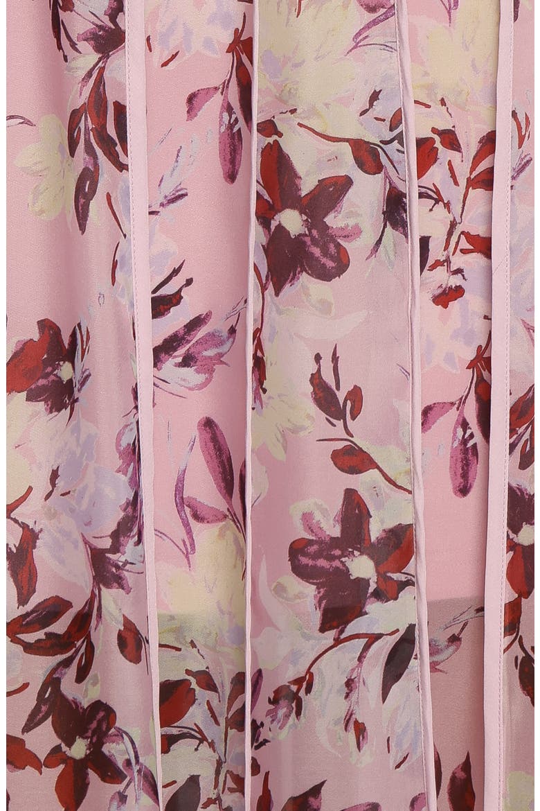 Livio Floral Maxi Dress, Alternate, color, LILAC FLORAL