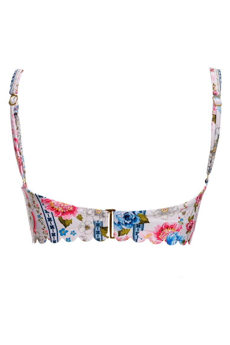 Balena Meraki Underwire Bikini Top, Alternate, color, PINK MULTICOLOR