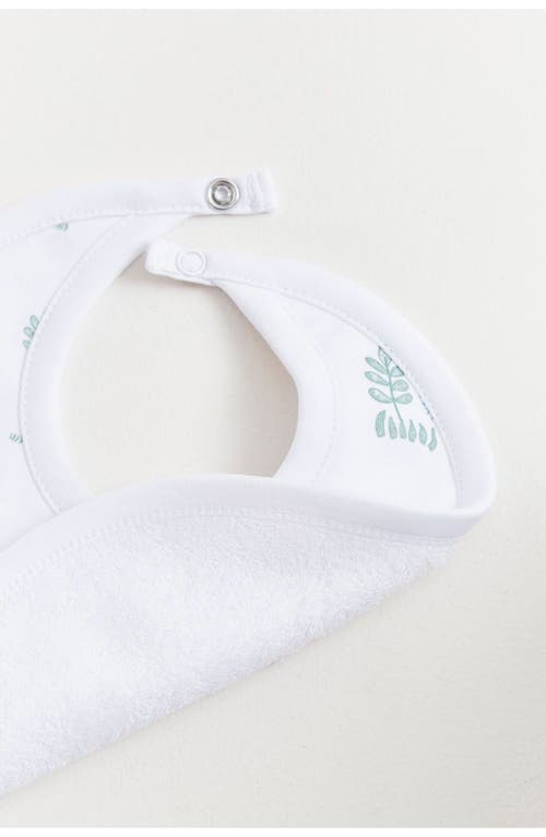 Shop Babycottons Simone Small Bib In White