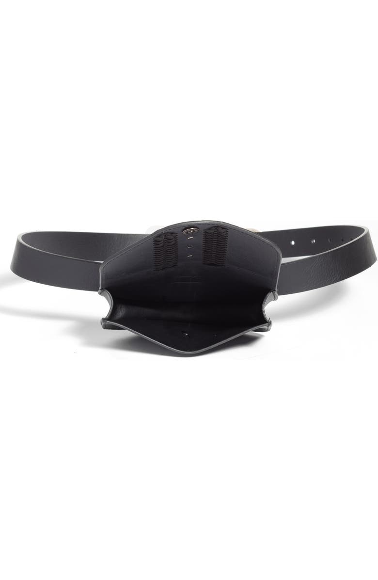 BP. Western Detail Faux Leather Belt Bag, Alternate, color,