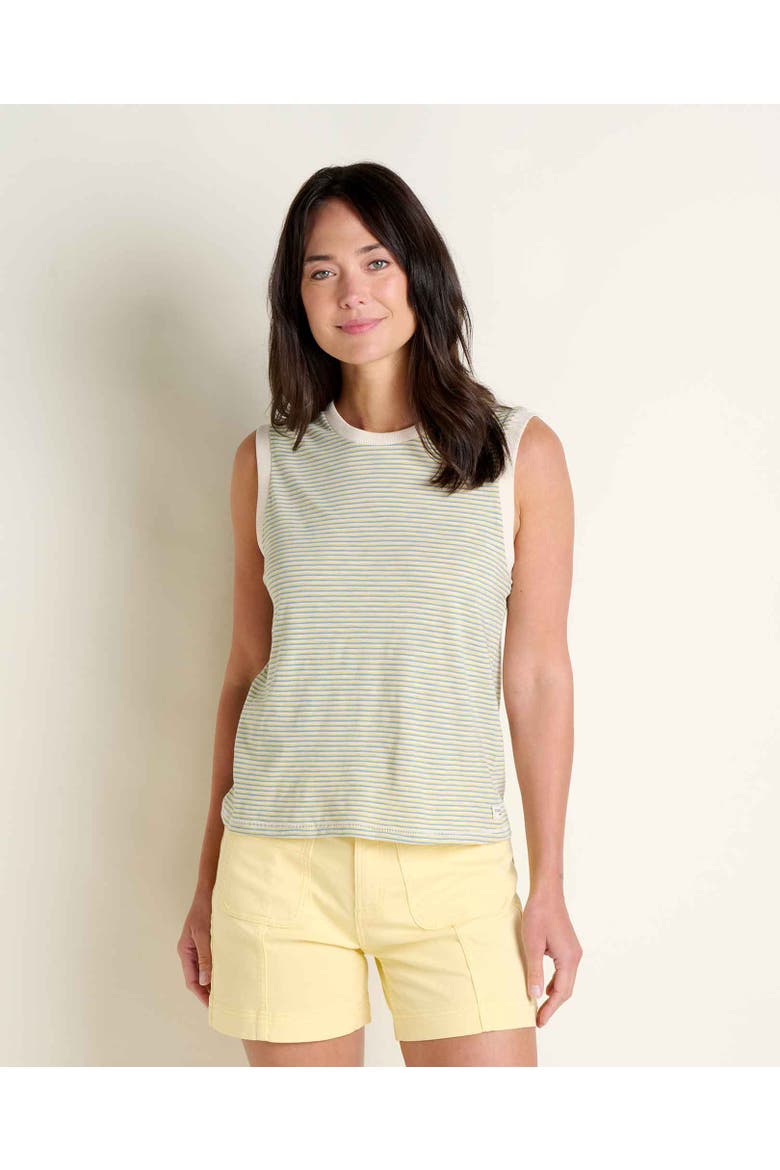 Women's Boundless Jersey Tank, Main, color, Almond Pattern