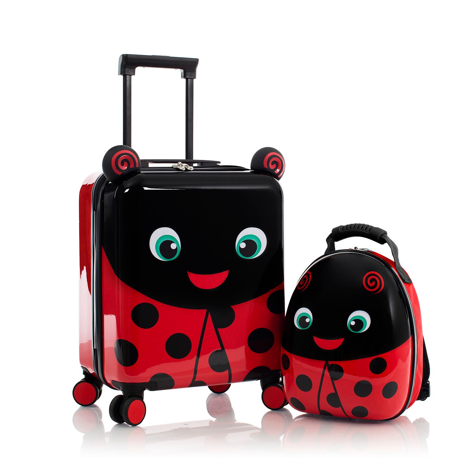 Heys Super Tots Kids Luggage & Backpack Set, Main, color, Lady Bug