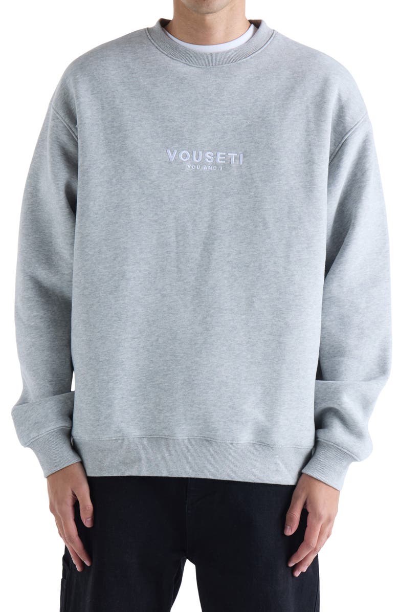 VOUSETI OG Fleece Crewneck Sweatshirt, Main, color, 