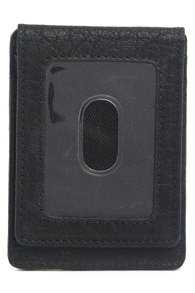 Front ID Window with Magnetic Flap, Alternate, color, BLACK