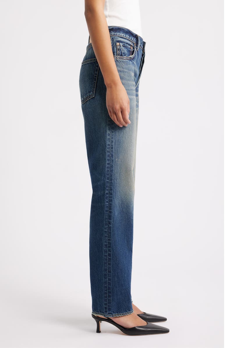 MOUSSY VINTAGE Arborwood Straight Leg Jeans, Alternate, color, Blue