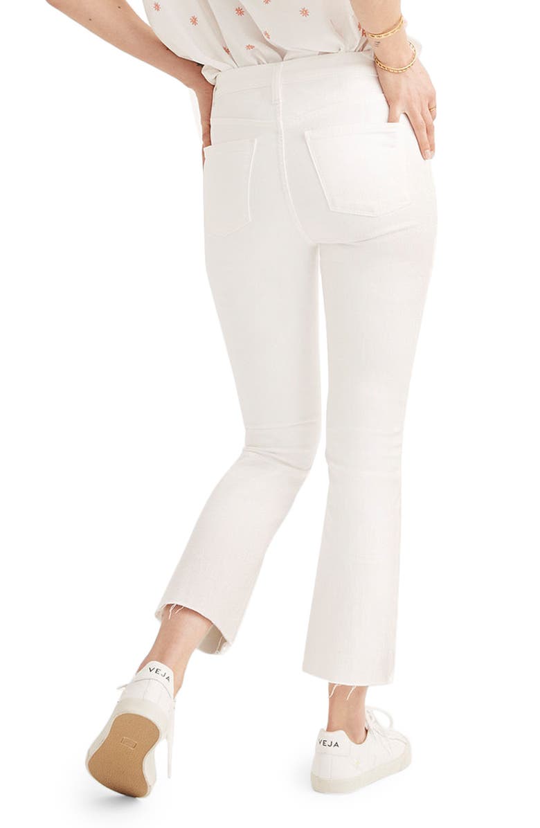 Madewell Cali Raw Edge Demi Boot Jeans, Alternate, color,