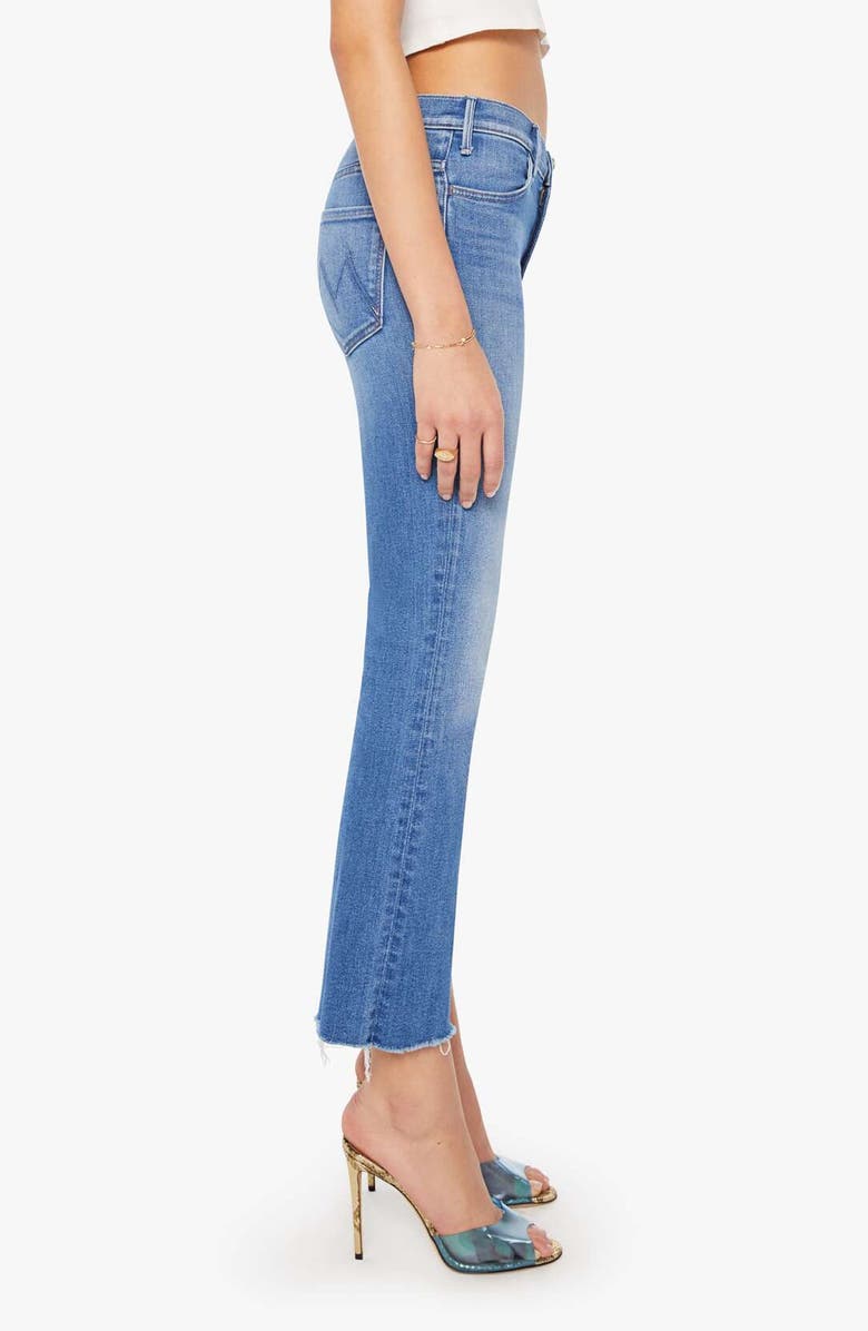 The Hustler Fray Ankle Slim Bootcut Jeans