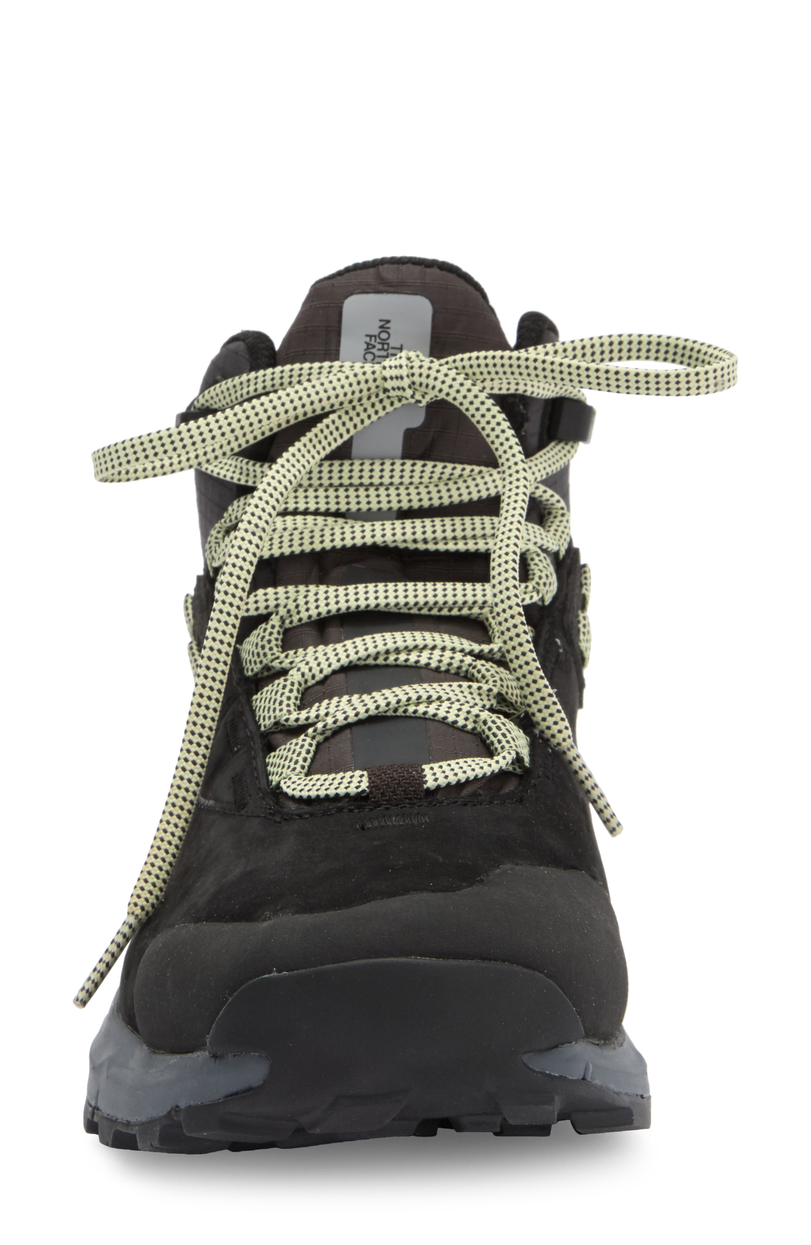 The North Face Cragstone Leather Waterproof Mid Hiking Boot, Alternate, color, 