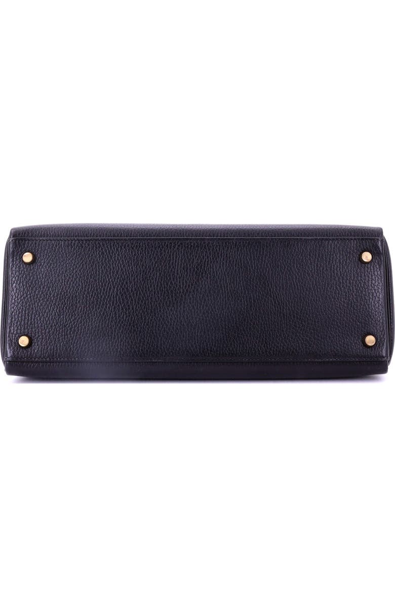 Pre-Owned Hermes Kelly Handbag Black Ardennes with Gold Hardware 35, Alternate, color, Noir