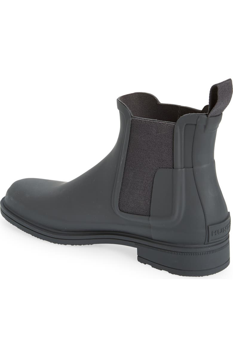 Hunter Original Refined Waterproof Chelsea Boot, Alternate, color,