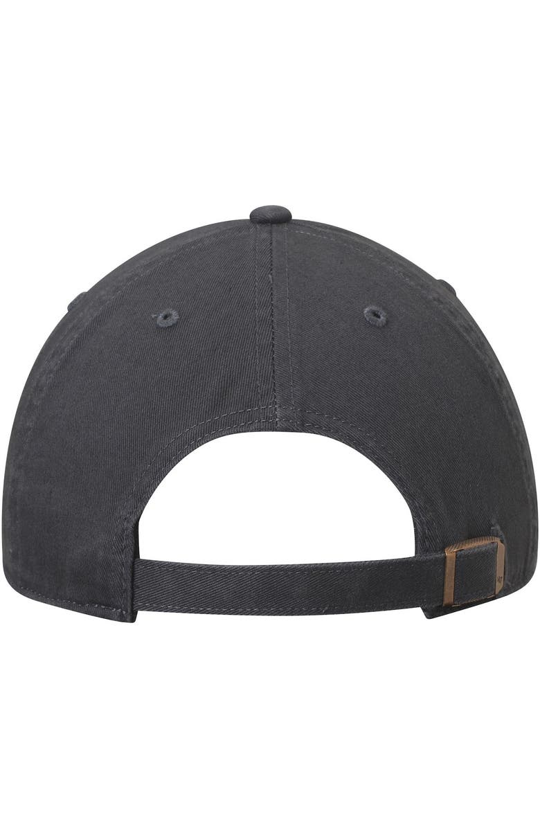 '47 Men's '47 Gray Miami Marlins Vintage Clean Up Adjustable Hat, Alternate, color,