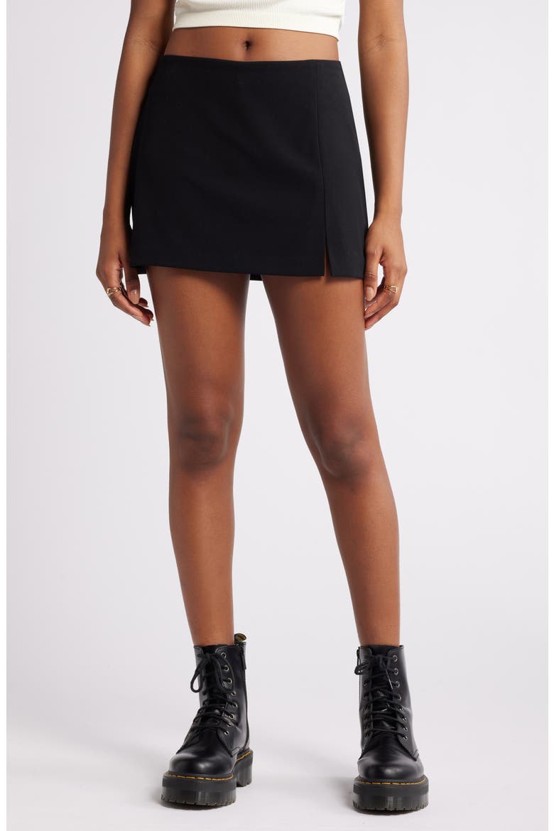 Suit Skort, Main, color, BLACK