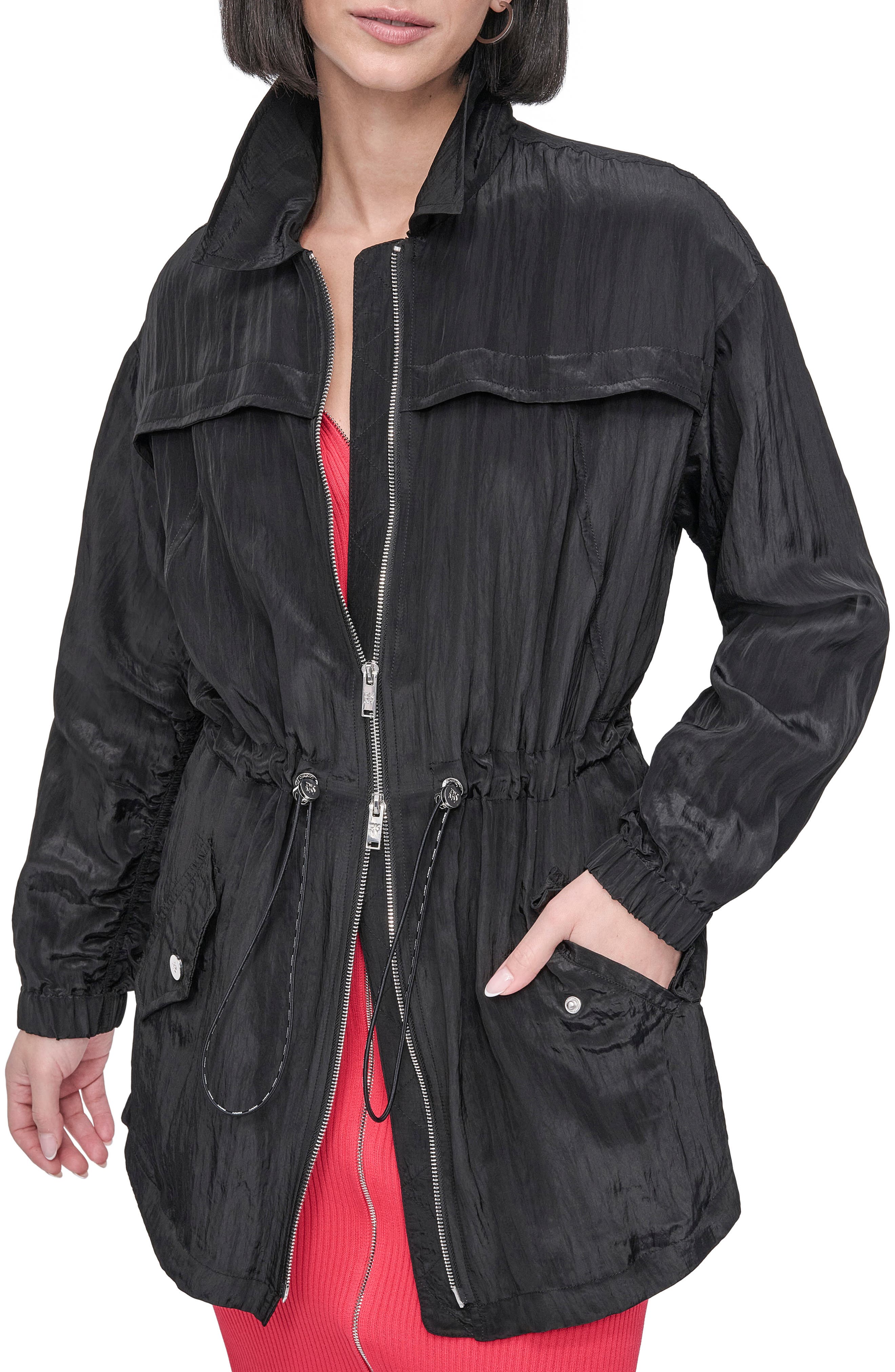 Textured Anorak Jacket