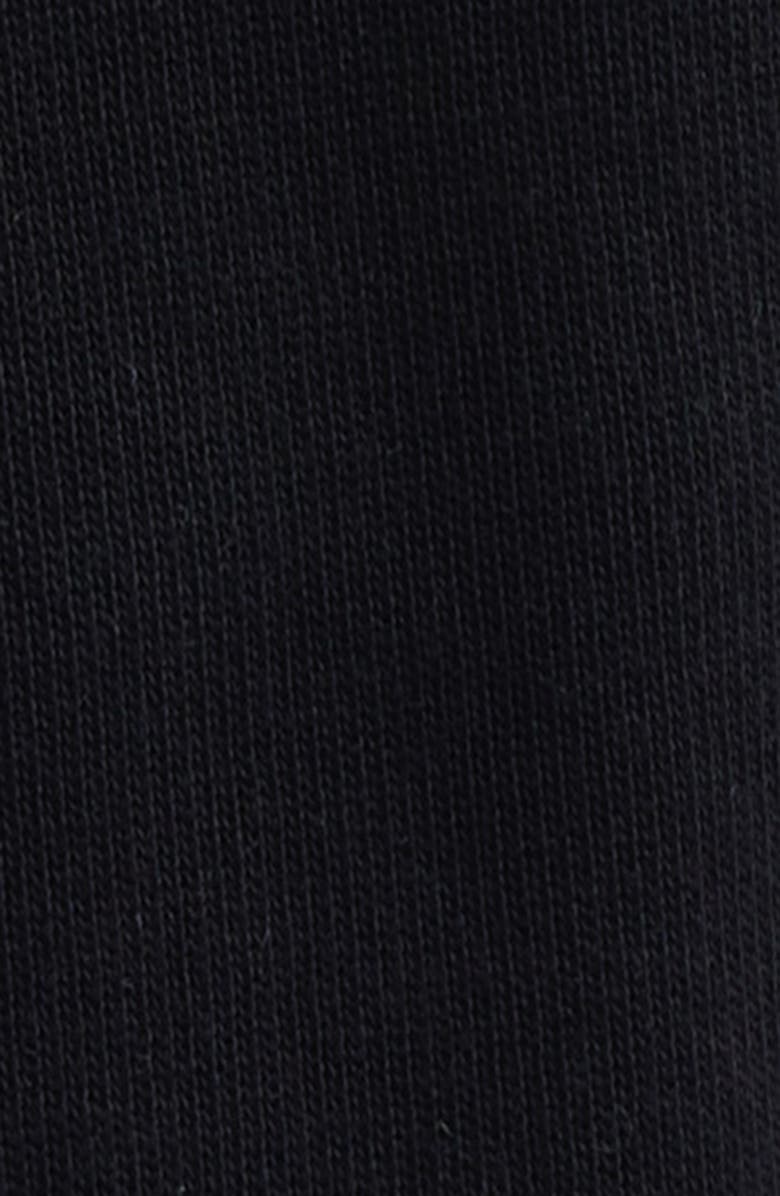 Billionaire Boys Club Curve Logo Cotton Shorts, Alternate, color, Black