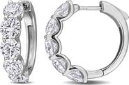 Julianna B. 5ct. t.w. Lab-Grown Diamond Hoop Earrings 14k