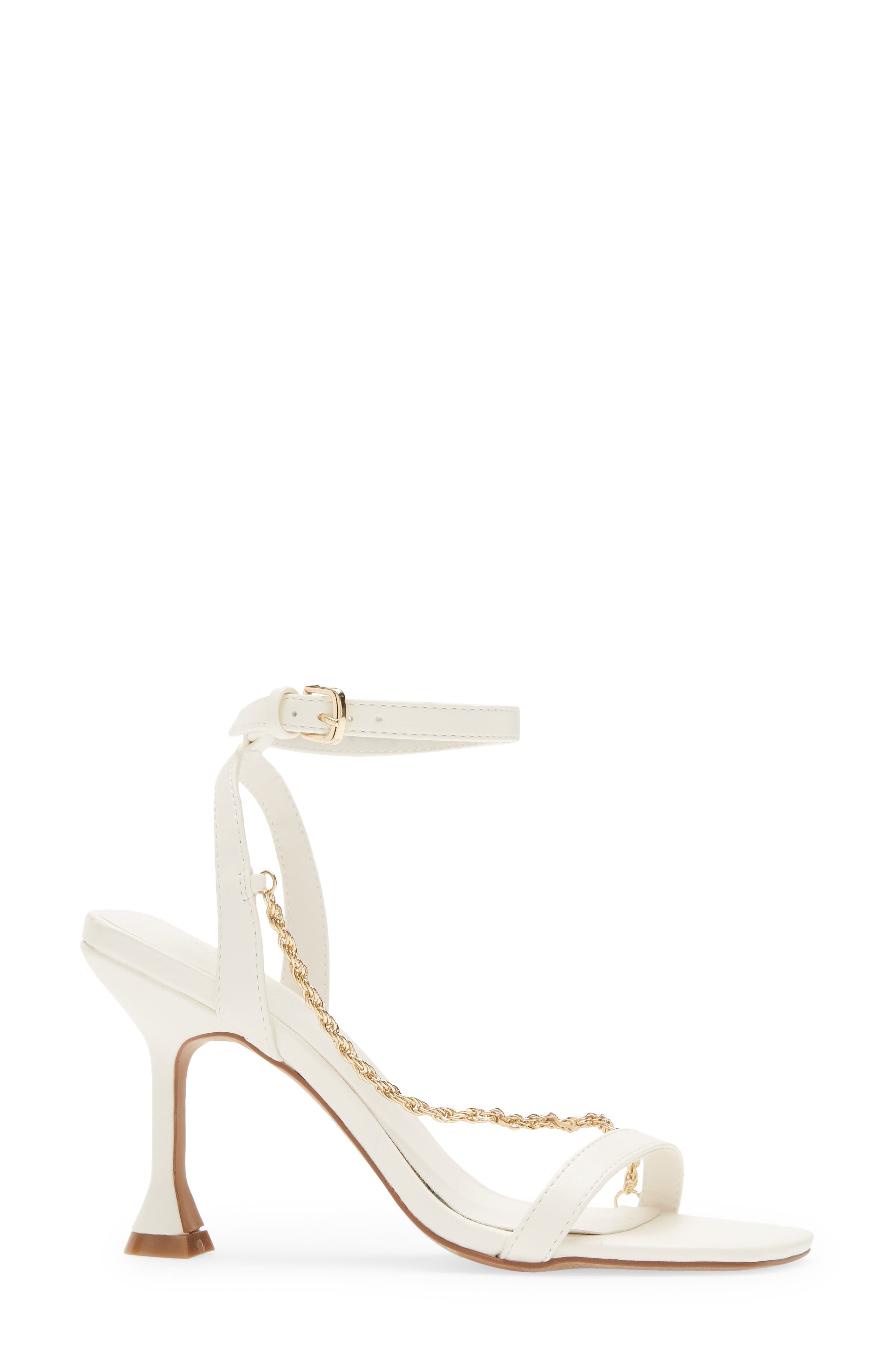 Open Edit Renata Chain Ankle Strap Sandal, Alternate, color, 