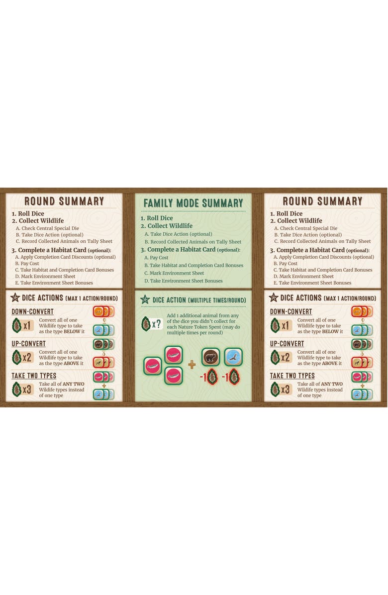 AEG Cascadia Rolling Rivers Puzzly Fliprollwrite Board Game, Alternate, color, Multicolored