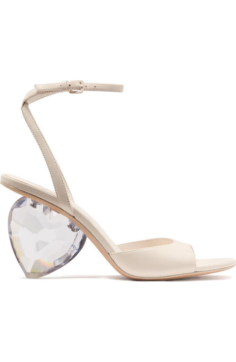 Kate Spade New York heart ankle strap sandal, Alternate, color, Cream