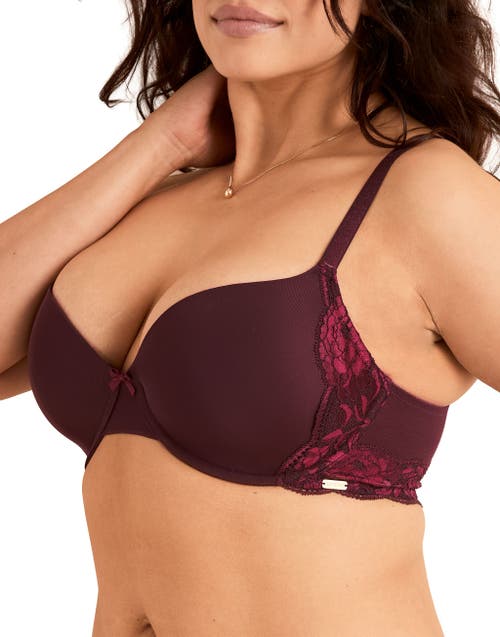 Adore Me Paxton Contour Full Coverage Bra In Purple