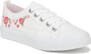 Blowfish Malibu Very Sadie Embroidered Floral Sneaker