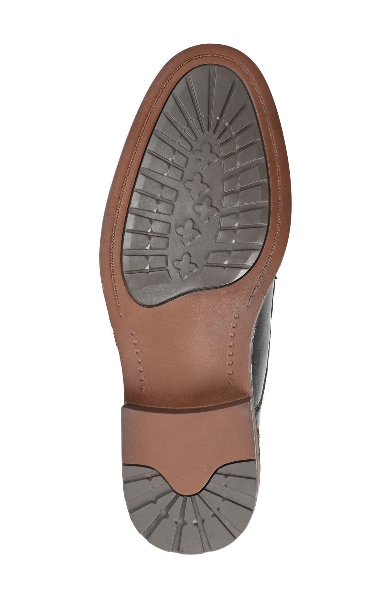 VANCE CO Langford Vegan Leather Ankle Boot, Alternate, color, Black