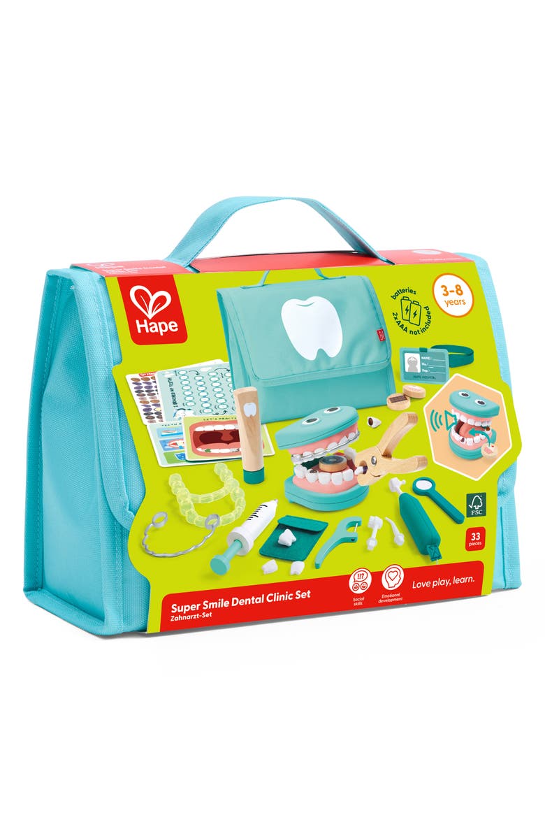 Hape Super Smile Dental Clinic Play Set, Alternate, color, 