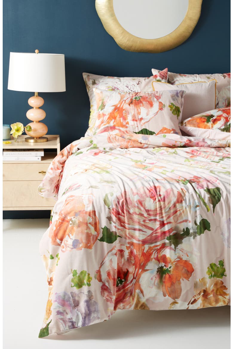 Anthropologie Helen Dealtry Velvet Quilt, Main, color, ASSORTED