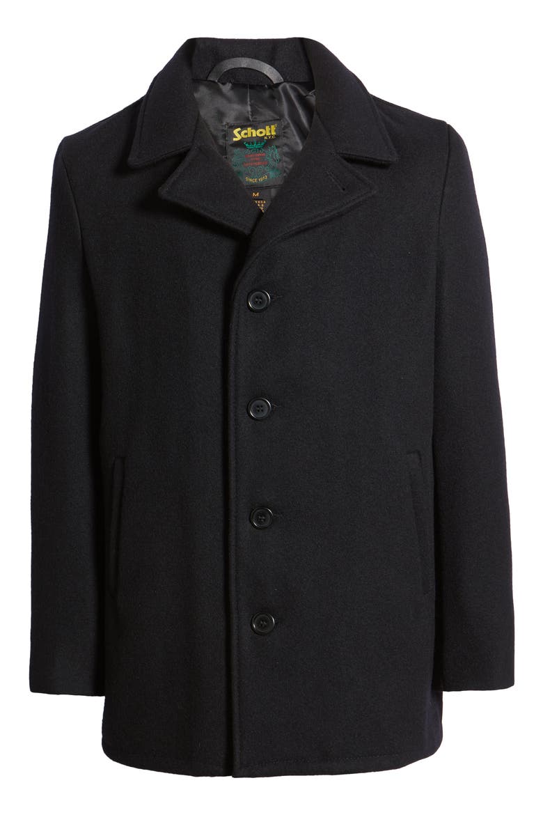 Wool Blend Car Coat (Men) | Nordstrom