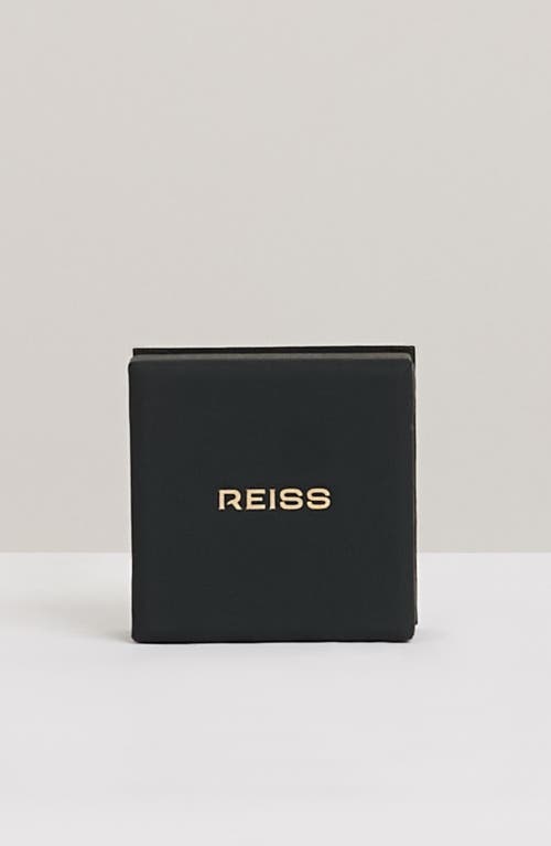 Reiss Tessa Tassel Drop Earrings In Gold Tone