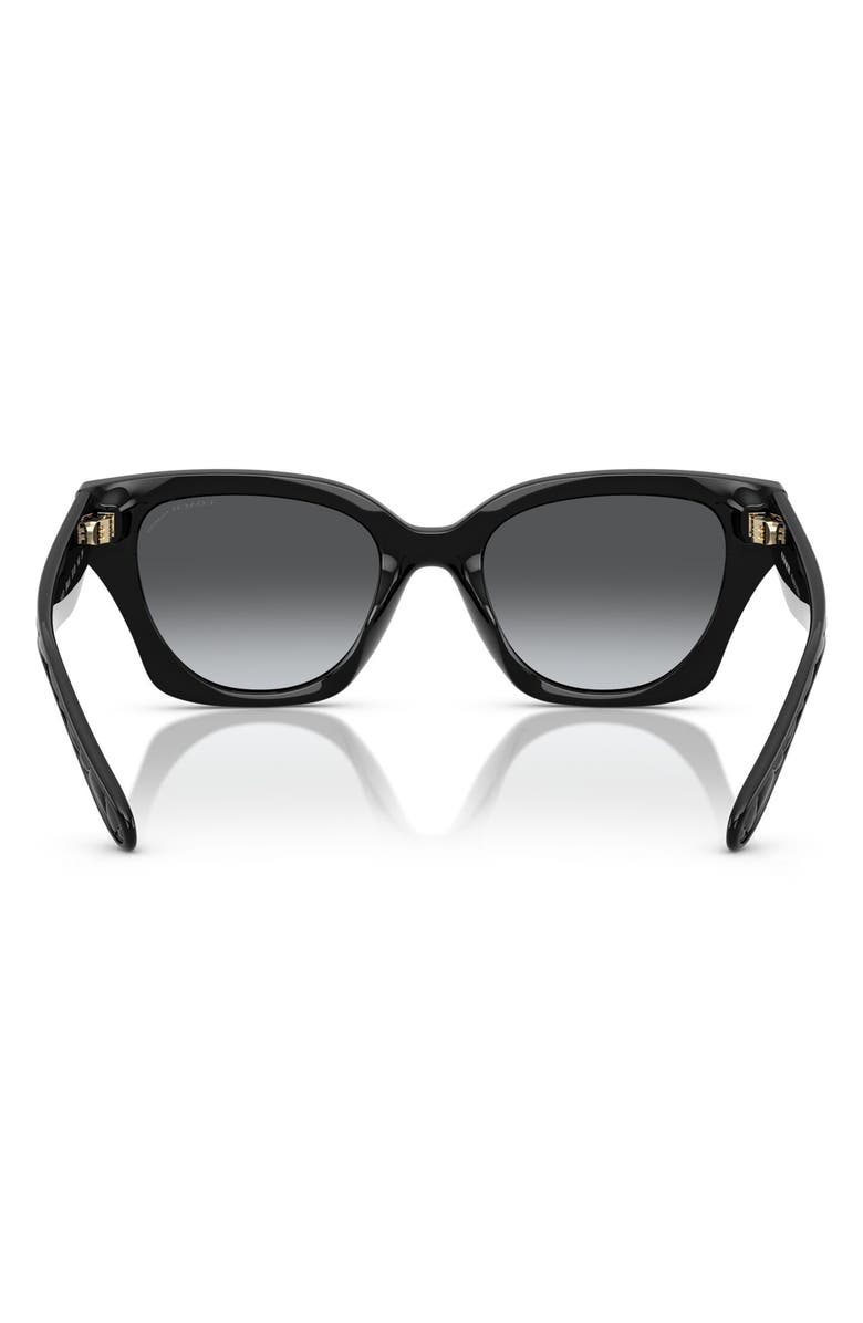 COACH 53mm Polarized Gradient Butterfly Sunglasses, Alternate, color, 