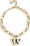 BaubleBar Annika Initial Bracelet