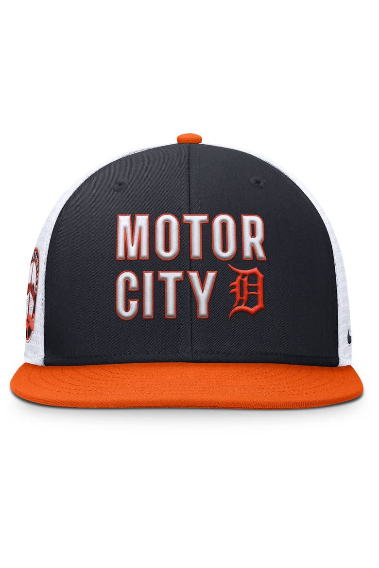 Men's Nike  Navy Detroit Tigers Pro Trucker Snapback Hat, Alternate, color, Navy