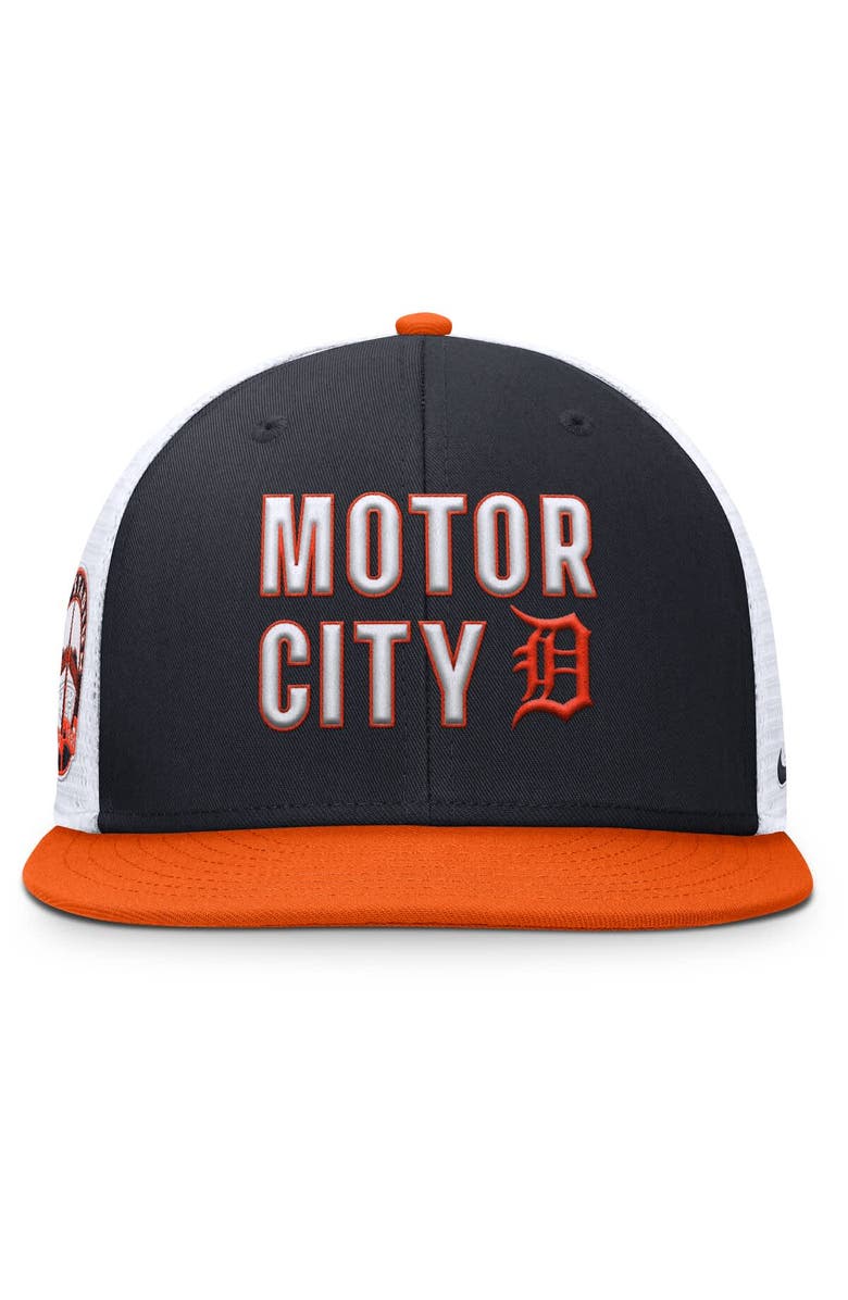 Nike Men's Nike Navy Detroit Tigers Pro Trucker Snapback Hat, Alternate, color, Navy