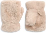 La Fiorentina Faux Fur Fingerless Mittens
