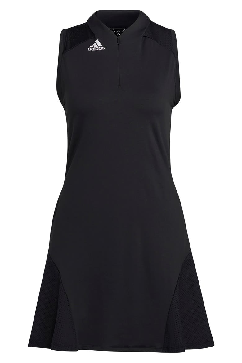 Primegreen Sleeveless Dress, Alternate, color, BLACK