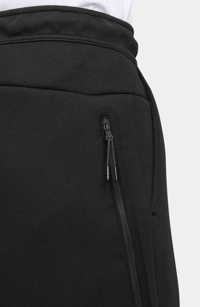 Nike Tech Fleece Open Hem Sweatpants, Alternate, color, Black