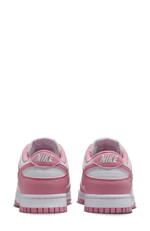 Nike Dunk Low Next Nature Sneaker In White/elemental Pink