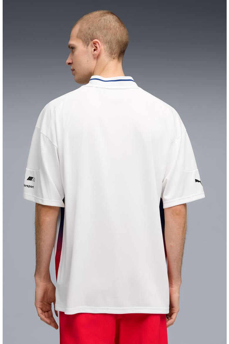 x BMW M Motorsport Lifestyle Jersey, Alternate, color, PUMA WHITE
