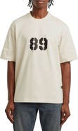 G-STAR Sprayed 89 Boxy Organic Cotton Graphic T-Shirt